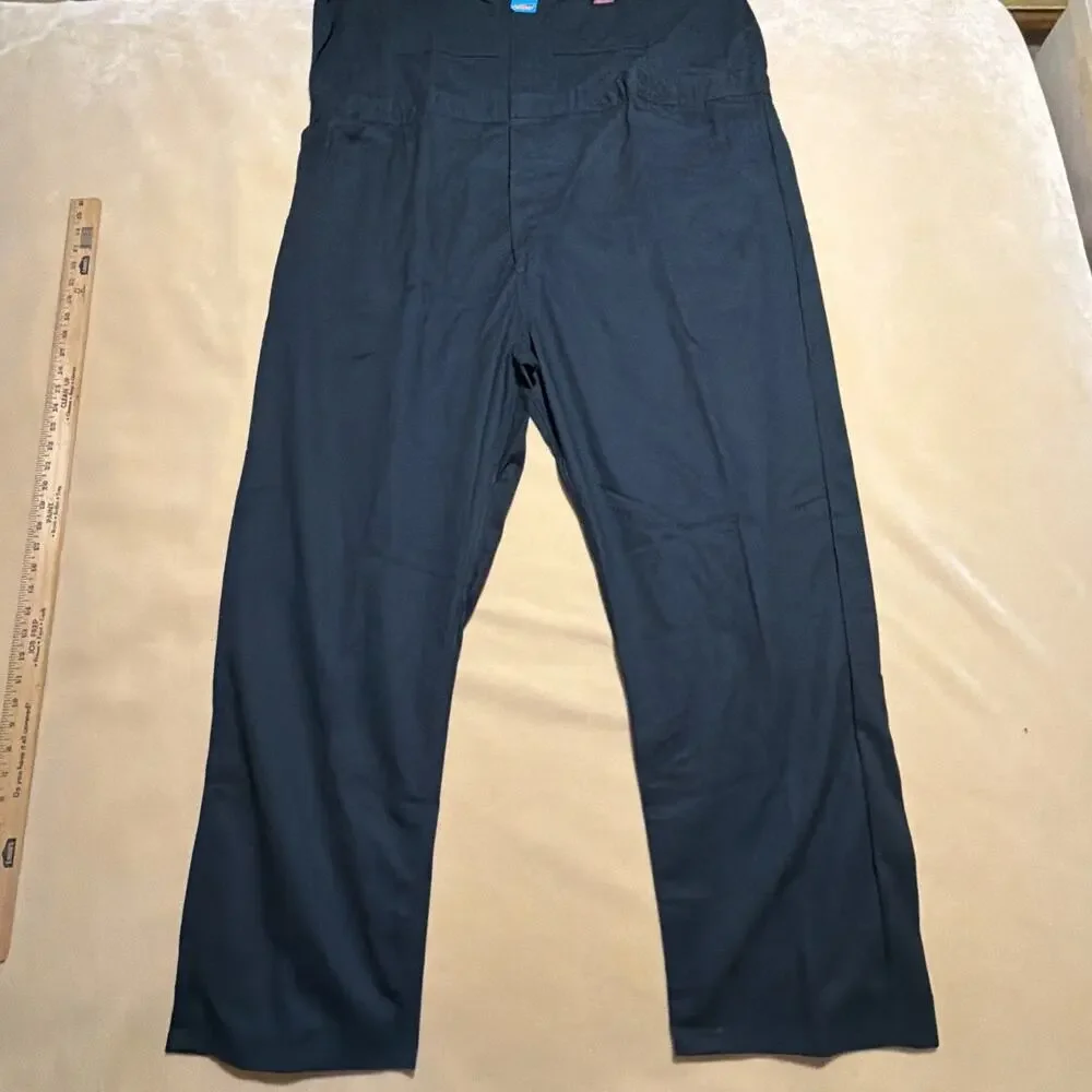 Dickies Coveralls Mens 2XL Navy Blue Work Long Sleeve SEE MEASUREMENTS NEW